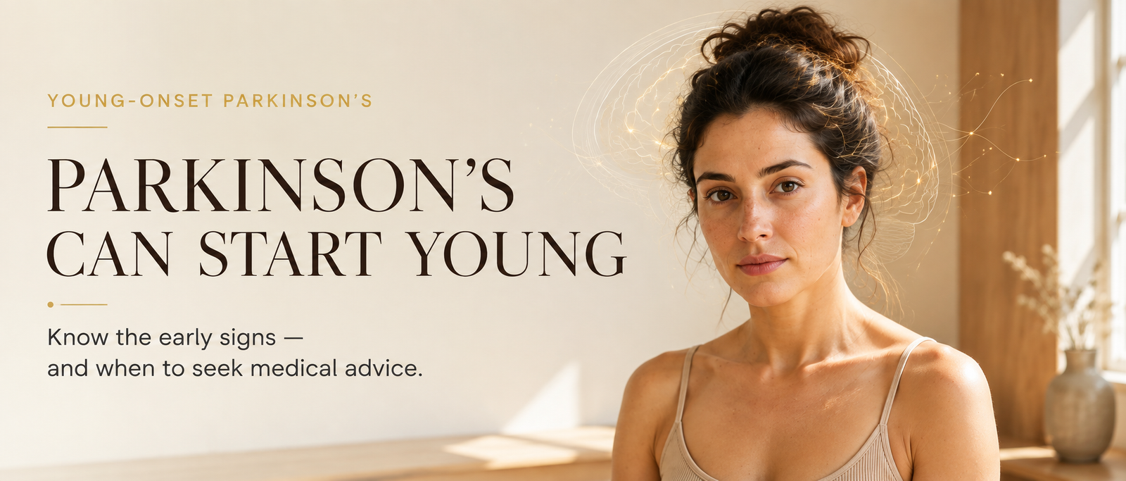 Parkinson’s can start young and early signs of young-onset Parkinson’s disease